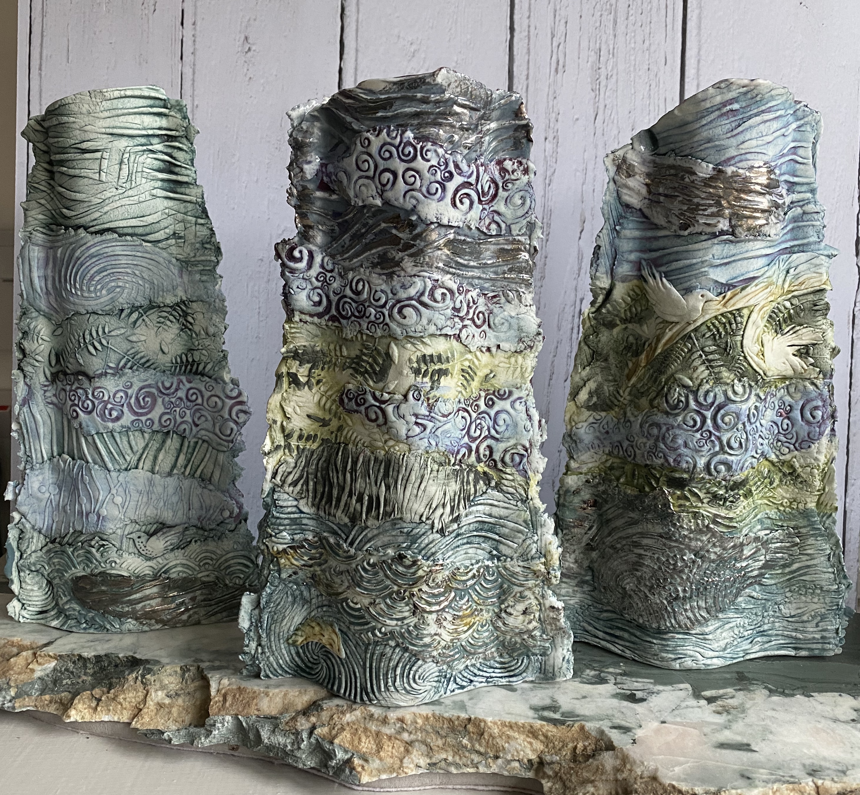 Robin Wade Porcelain Vases