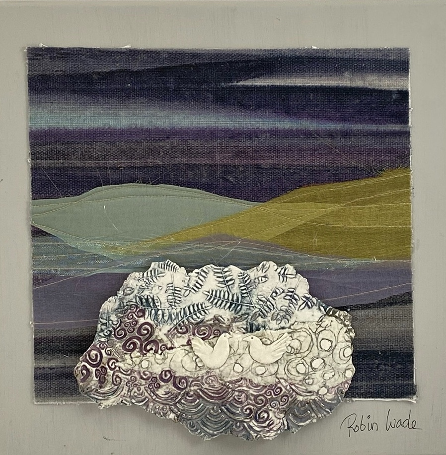 Photograph of Robin Wade garden ceramic